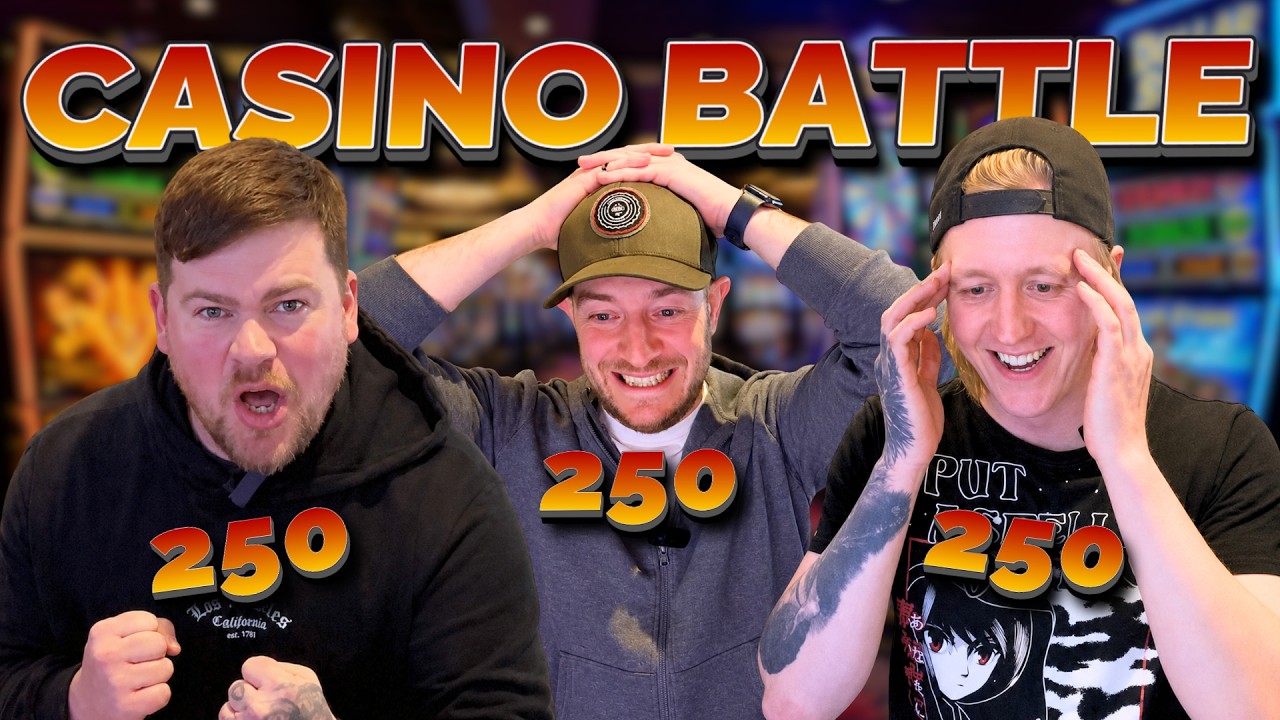 CASINO BATTLE: 250 CASH EACH... Biggest Cashout WINS!