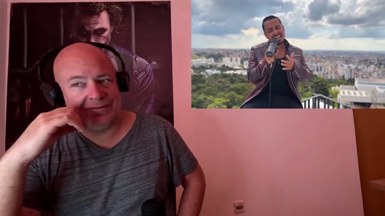 Singer reacts to Amazing Brazilian Singer Gabriel Henrique - I’m With You - Cover -Reaction