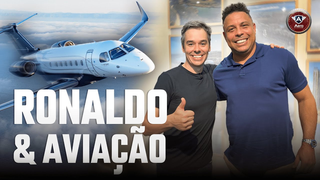 Entrevistamos o RONALDO FENÔMENO, um APAIXONADO por AVIAÇÃO!