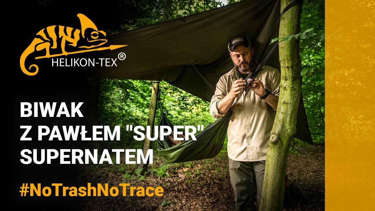 #NoTrashNoTrace - Biwak w lesie z Pawłem 