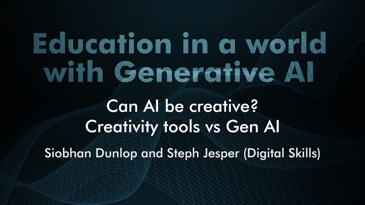 AI Mini-conference: 04.02 Can AI be creative? Creativity tools vs Gen AI
