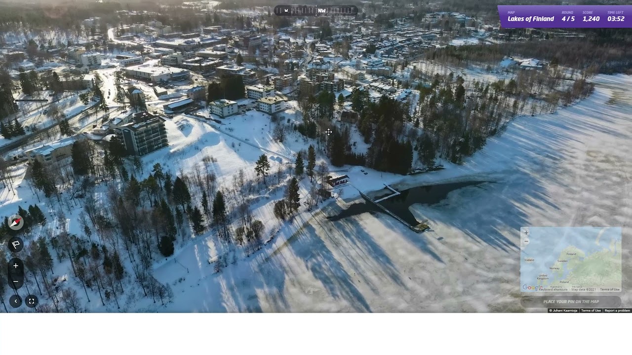 Geoguessr | Suomen J&auml;rvet! (Mahdoton Mappi)