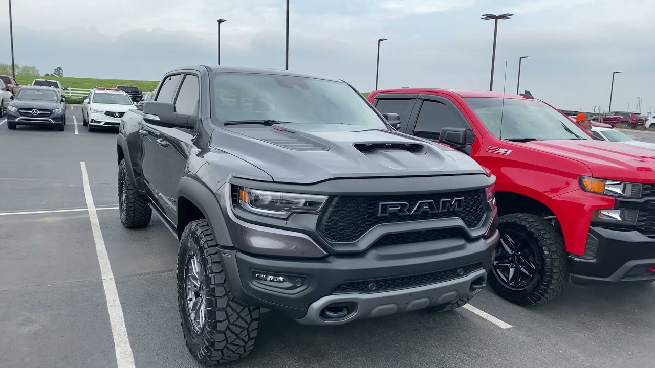 2021 RAM TRX with Fuel Rebel and 37&rdquo; Nitto Ridge Grapplers
