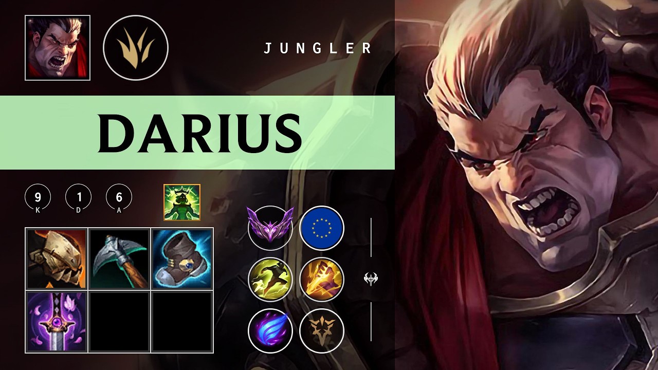 Darius Jungle vs Viego - EUW Master Patch 26.07