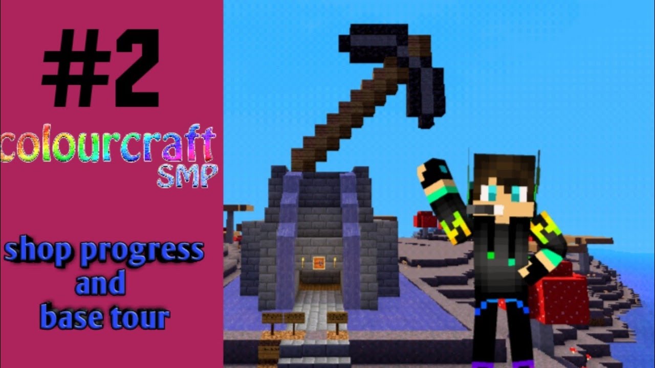 #3 colourcraft smp shop progress and more