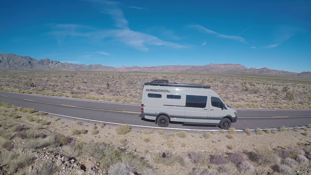 Adventure Van at Providence Mountains