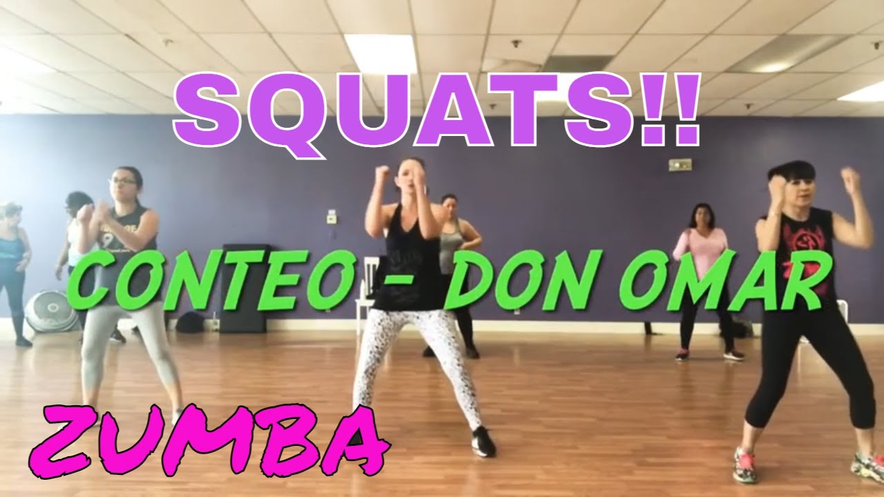 **ZUMBA w/ Holly Bennett**-Conteo-Don Omar “Squat Routine”