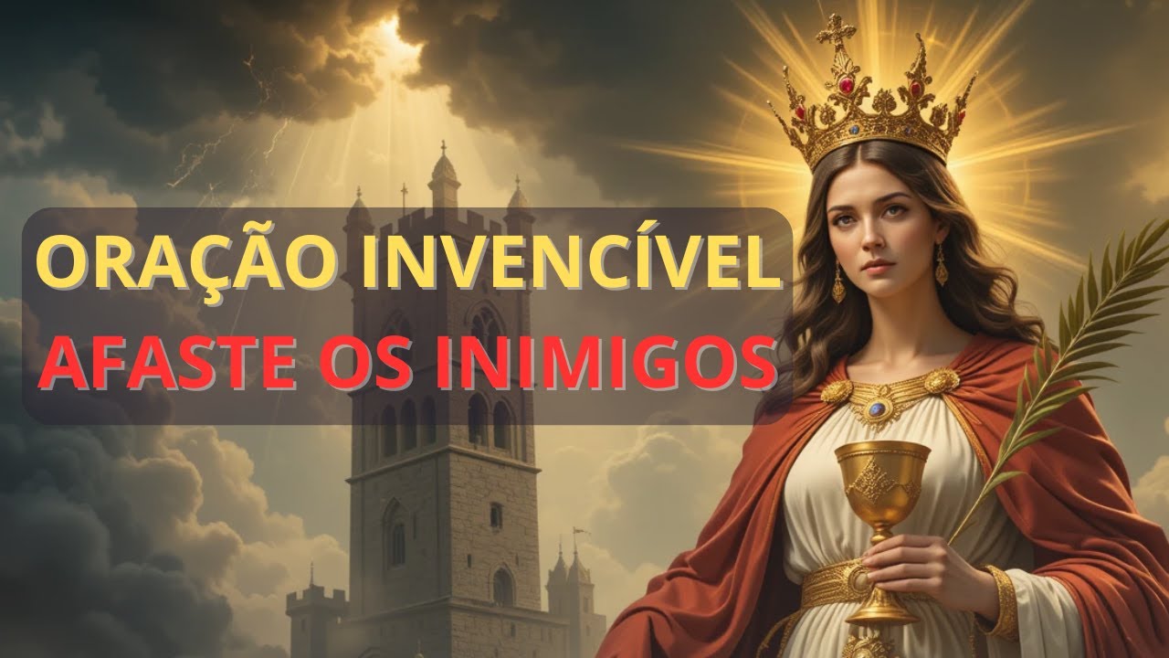 ORA&Ccedil;&Atilde;O PODEROSA DE SANTA B&Aacute;RBARA PARA PROTE&Ccedil;&Atilde;O CONTRA INIMIGOS E INVEJA