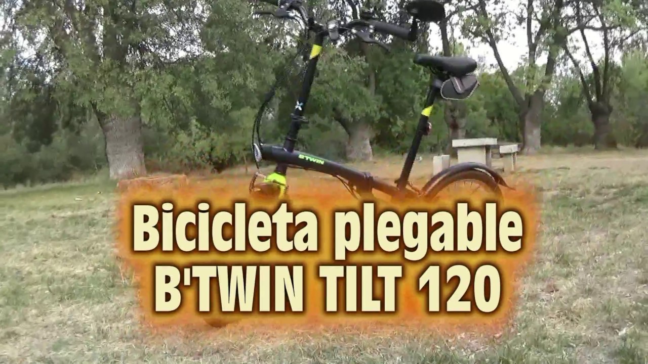 BICICLETA PLEGABLE B'TWIN TILT 120. Review
