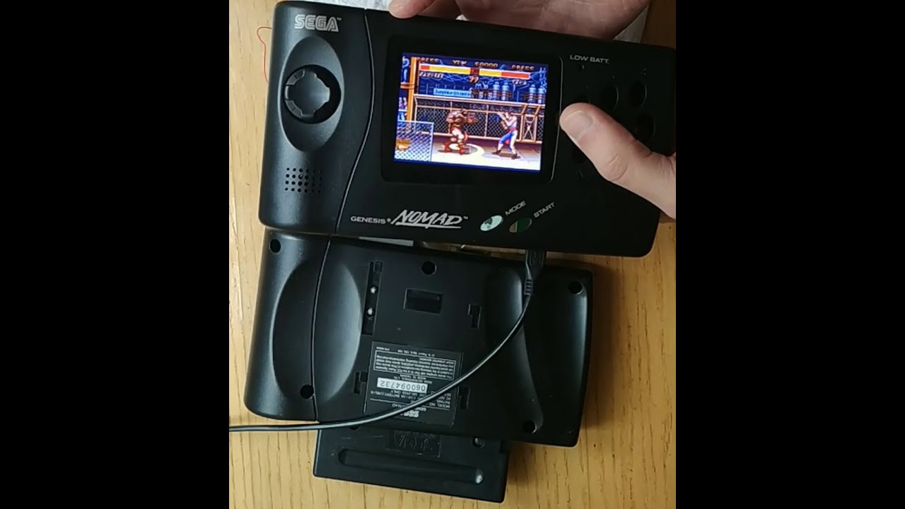 Mega Drive portátil Sega Nomad mod de pantalla LCD parte 3: Region Free o región libre