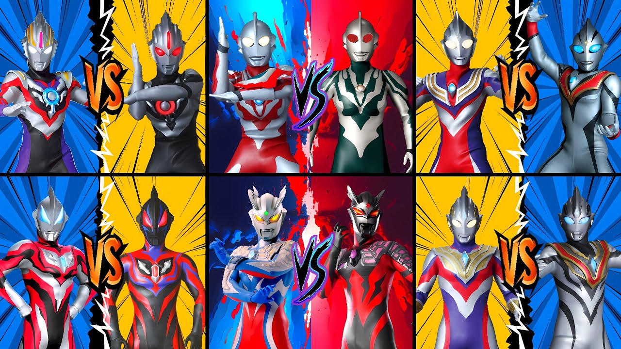 ウルトラマン ORB SPACIUM ZEPERION VS ORB DARKNESS, ULTRAMAN GEED PRIMITVE VS GEED DARKNESS #ウルトラマン #怪獣 