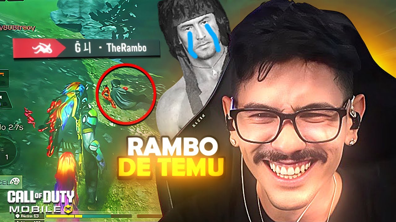 Humillé al RAMBO de TEMU en COD Mobile 🤡