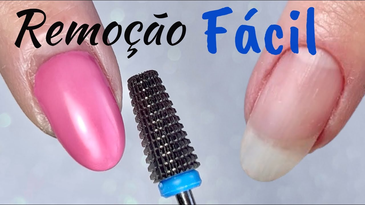 Remoção de Esmalte em Gel em Unhas Naturais - SEM DANIFICAR