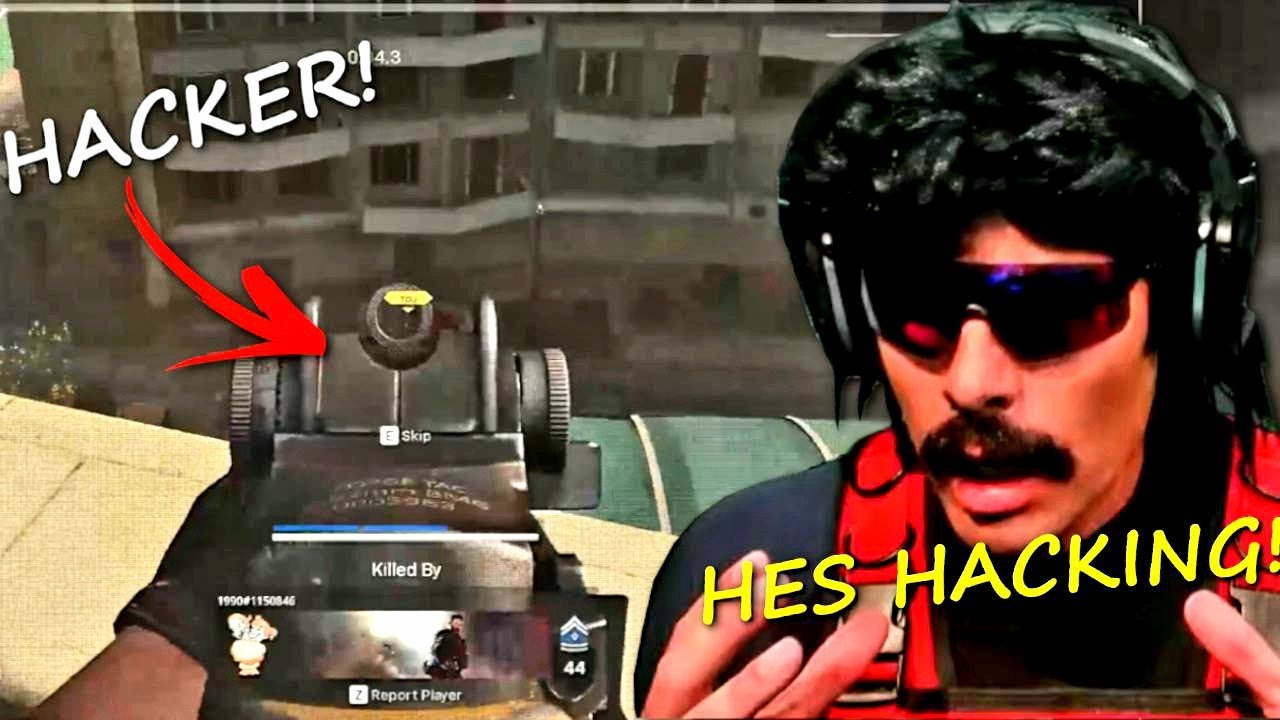 DrDisrespect Encounters Hacker in Semi Final of $210K Warzone Tournament.