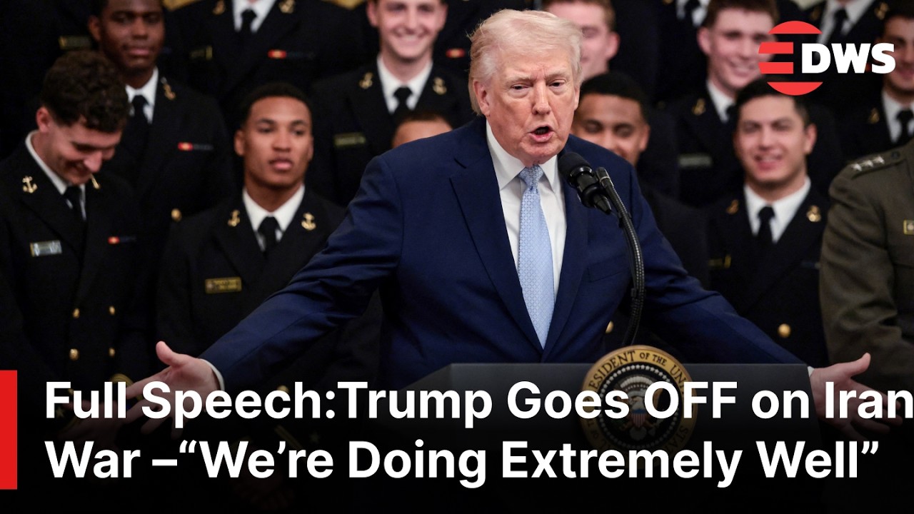 FULL SPEECH: President Trump SHOCKS World With Iran War Statement |“They Have No Navy Anymore” |AC1E