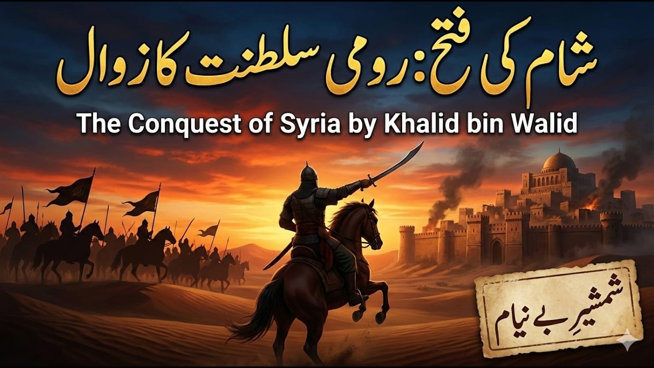Khalid bin Walid & The Conquest of Syria | (خالد بن ولید: شام کی فتح | شمشیر بے نیام)