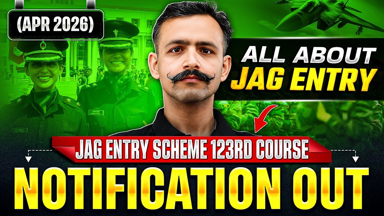 All About JAG Entry | Indian Army JAG 123rd Course Notification Out! | Eligibility, & Full Detail🪖