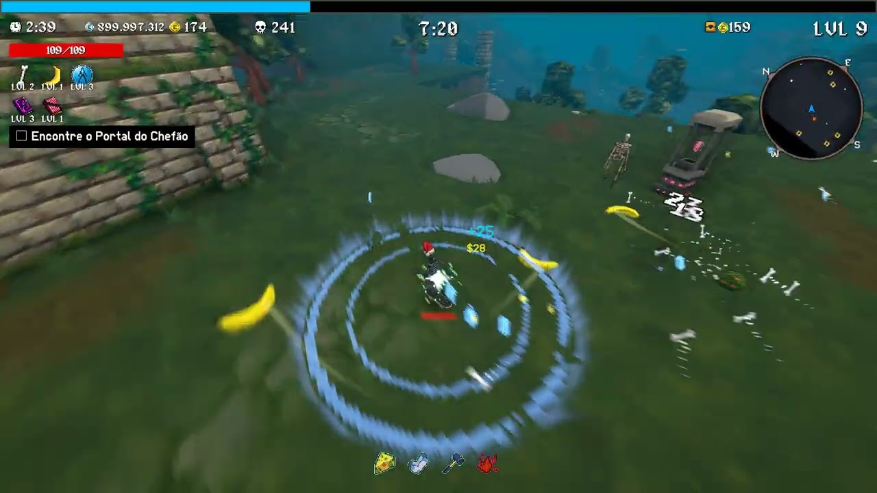 Andando Aleatoriamente Pelo Megabonk, Podem Usar para Fundo de video #1