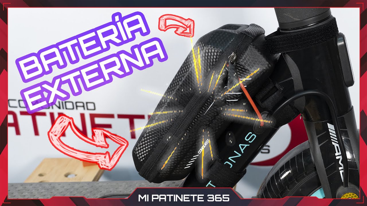 🔥 Instalación BATERÍA EXTERNA paralelo 🔋 Patinete Xiaomi (Tutorial completo para NOVATOS)