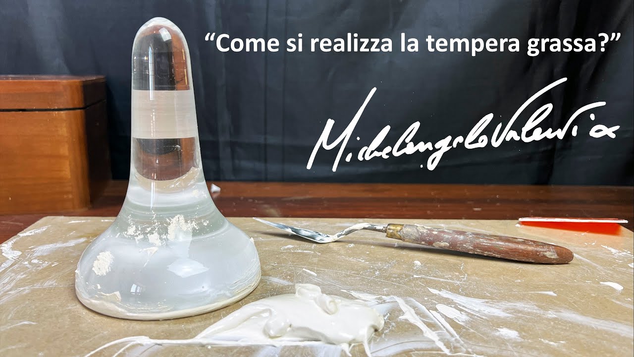 Come si realizza la tempera grassa?