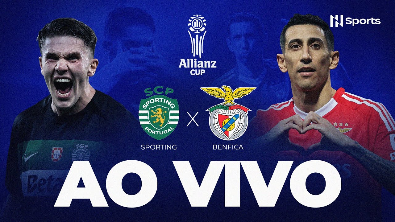 JOGO COMPLETO: SPORTING 1 (6) x (7) 1 BENFICA | FINAL | ALLIANZ CUP | NSPORTS