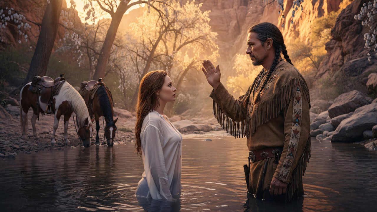 An Apache Found the Virgin Bathing by Mistake—His Eyes Claimed What His Hands Only Dared to Dream.