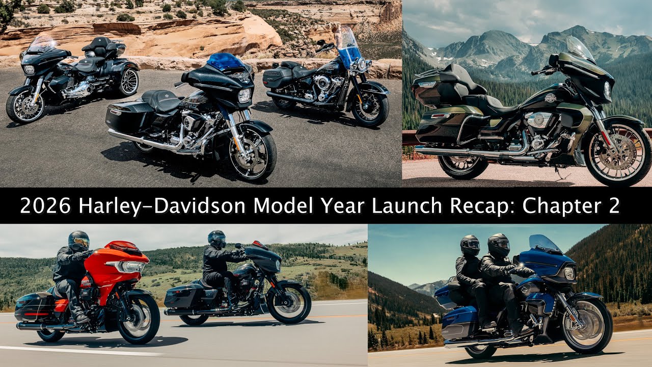 2026 Harley-Davidson New Model Launch Recap: Chapter 2