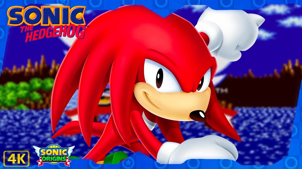 Sonic the Hedgehog (Origins) ⁴ᴷ Full Playthrough (All Chaos Emeralds, Knuckles gameplay) V2