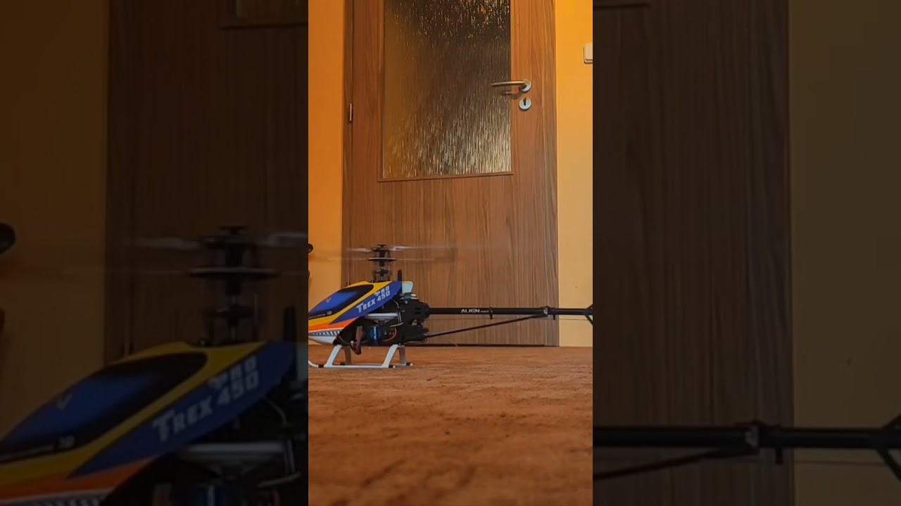 RC helicopter t-rex 450 pro