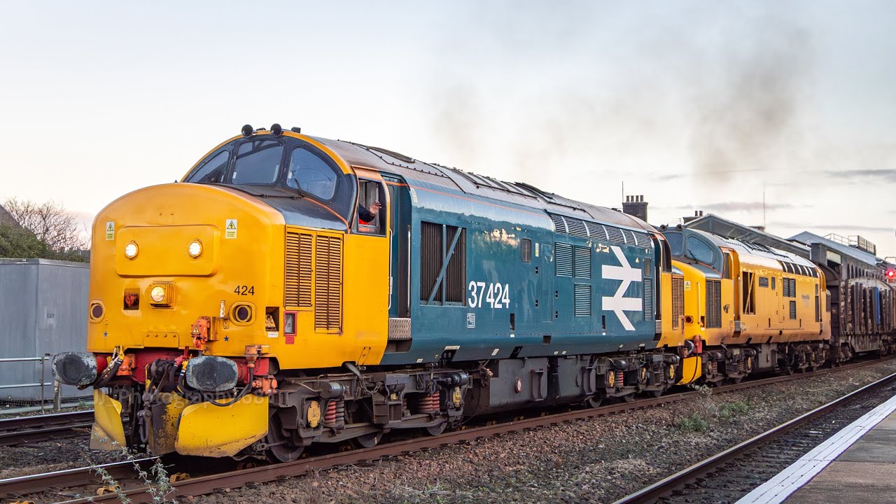 37424 & 97303 at Chester: Aberystwyth logs, 6C56 to Chirk | 60028 at Crewe | 17/1/26