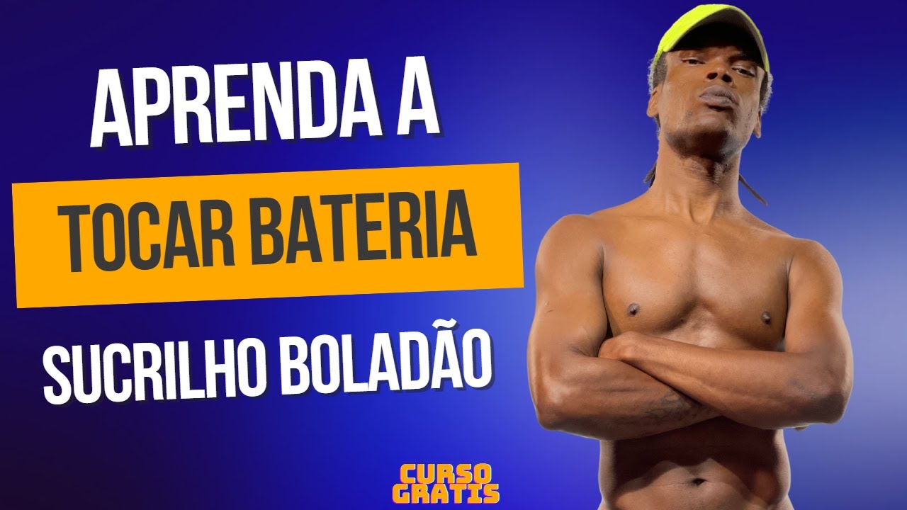 CURSO DE BATERIA  SUCRILHO BOLADÃO - AULA DE BATERIA