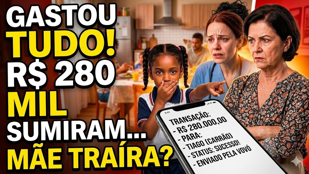 Minha mãe levou R$ 280 mil para criar minha filha, mas minha pequena de 7 anos revelou o segredo