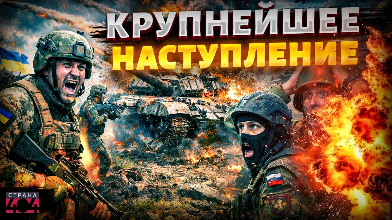 ВСУ НАЖАЛИ по полной! Крупнейшее наступление &mdash; россияне ДАЮТ ЗАДНЮЮ на нескольких участках