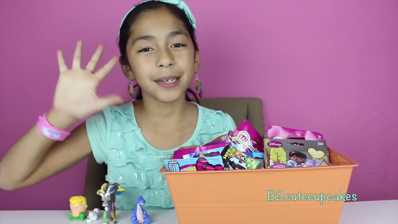 Monday Blind Bag Bin Minecraft,Hello Kitty, My Little Pony, Doc Mcstuffins| B2cutecupcakes