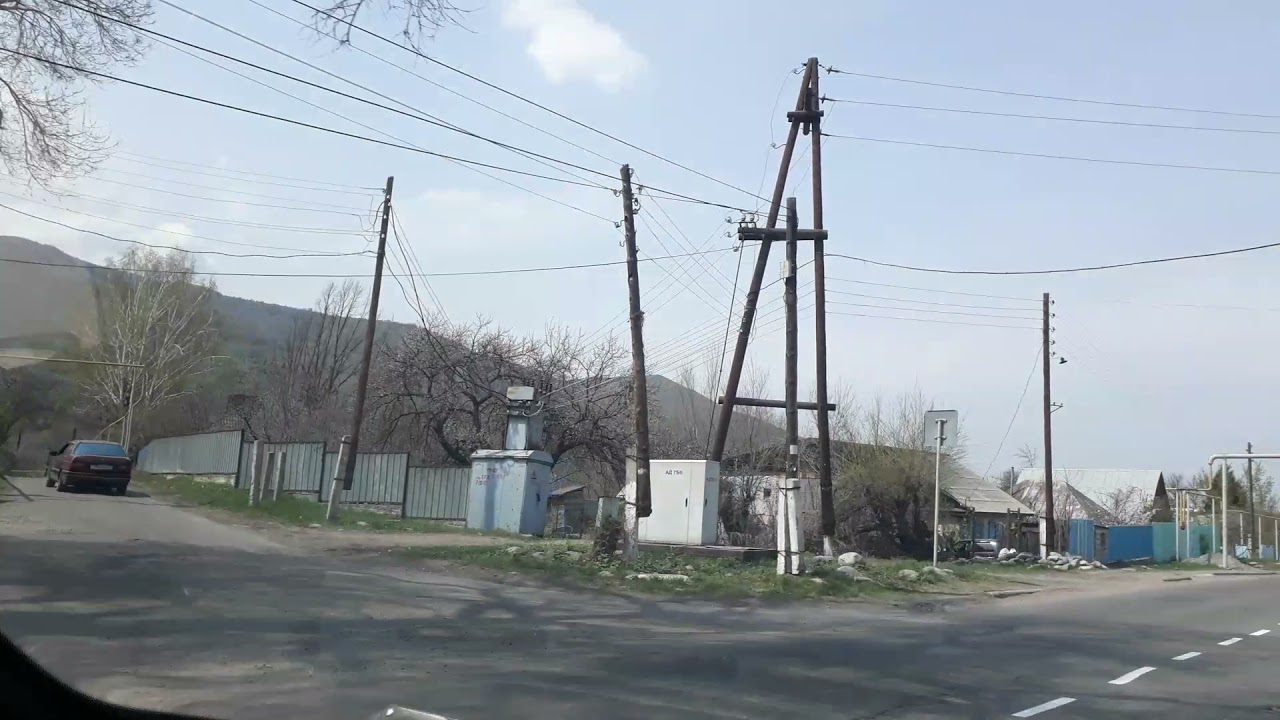 Иссык. Город где, все мы выросли. Улица Абая.