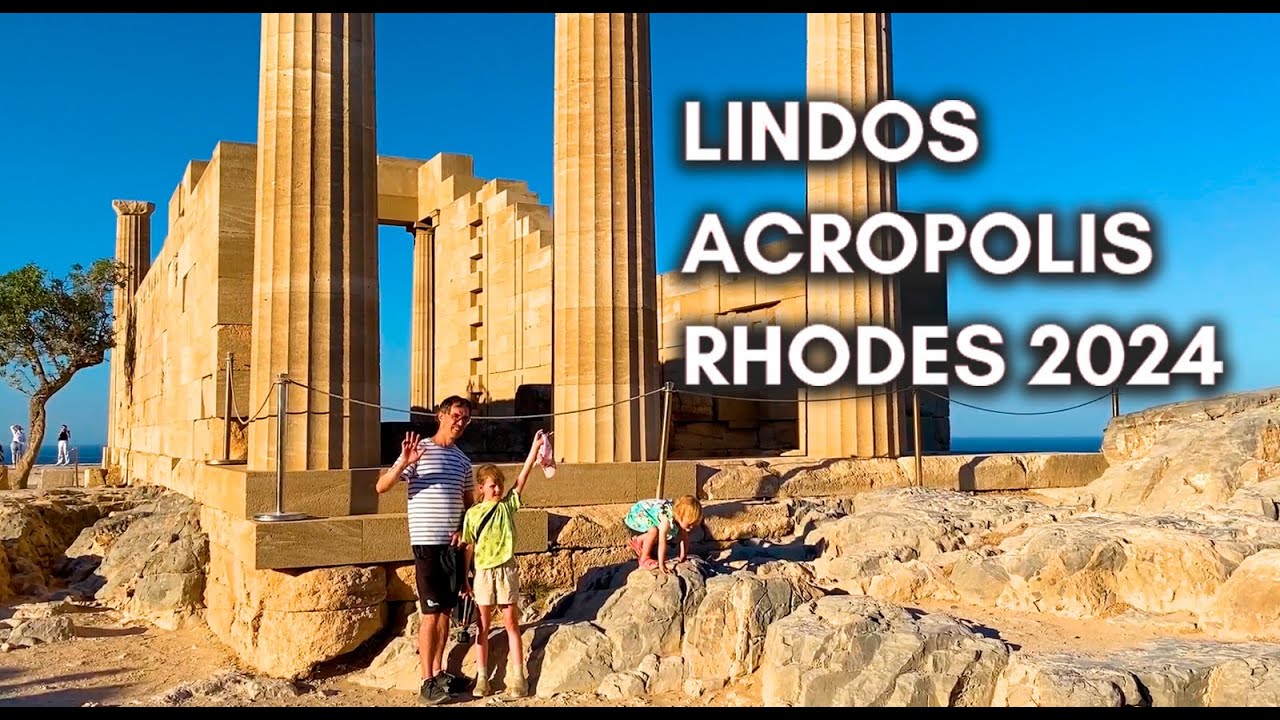 VLOG: СТАРЫЙ ГОРОД ЛИНДОС 🌸 СТОИТ ЛИ ПОСЕЩАТЬ АКРОПОЛЬ? РОДОС. ГРЕЦИЯ 2024