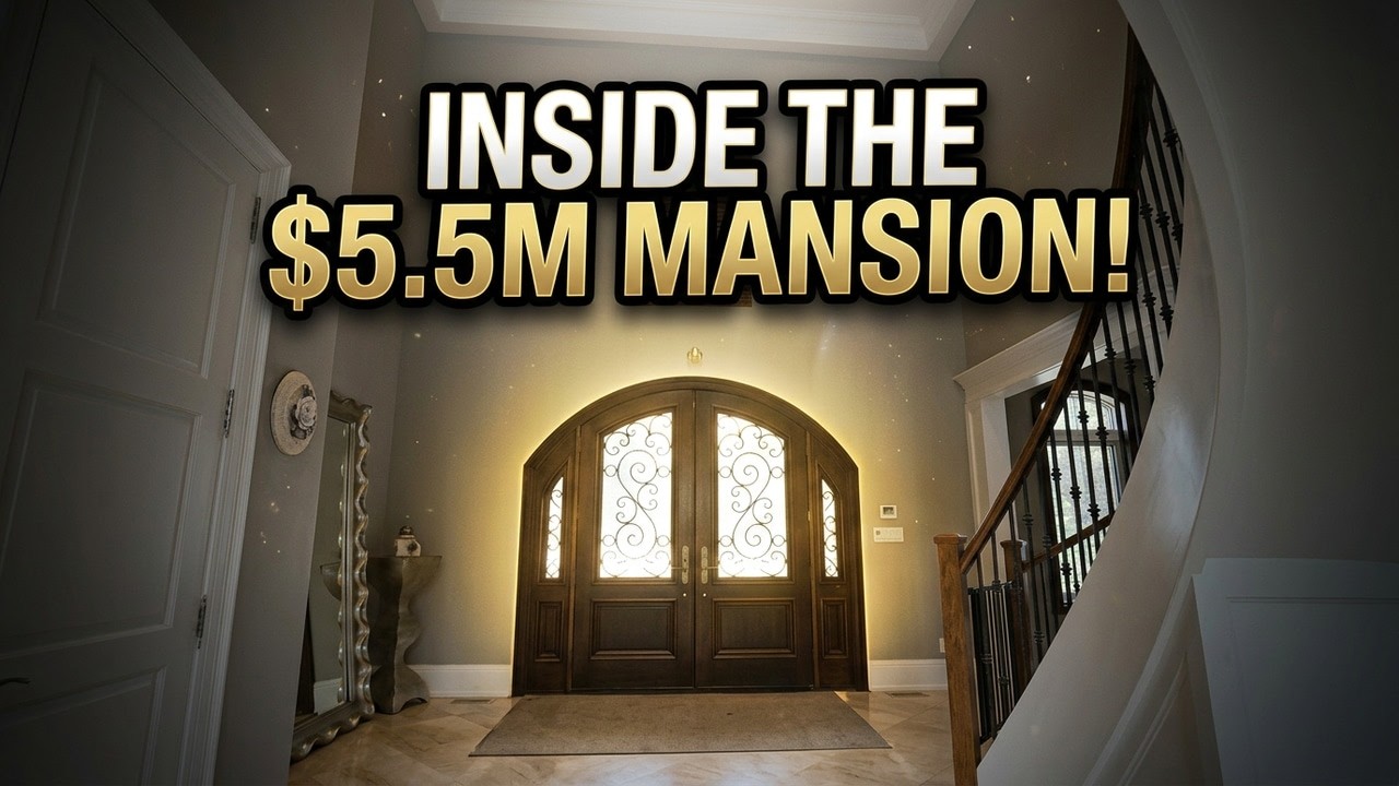 $5,499,000 Kettleby Estate Has Everything | Soaring Atrium, VIP Theatre, Home Gym & More