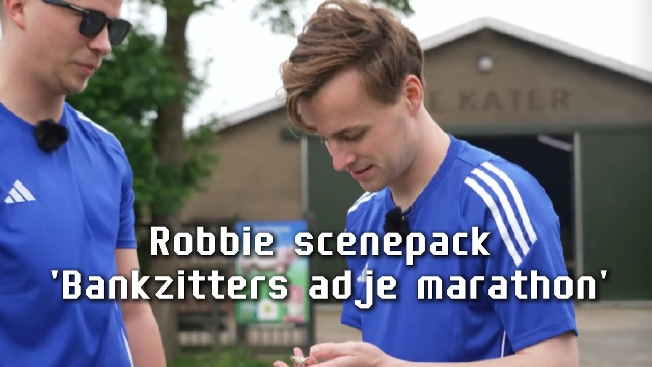 Robbie van de graaf scenpack  'Bankzitters adje marathon'