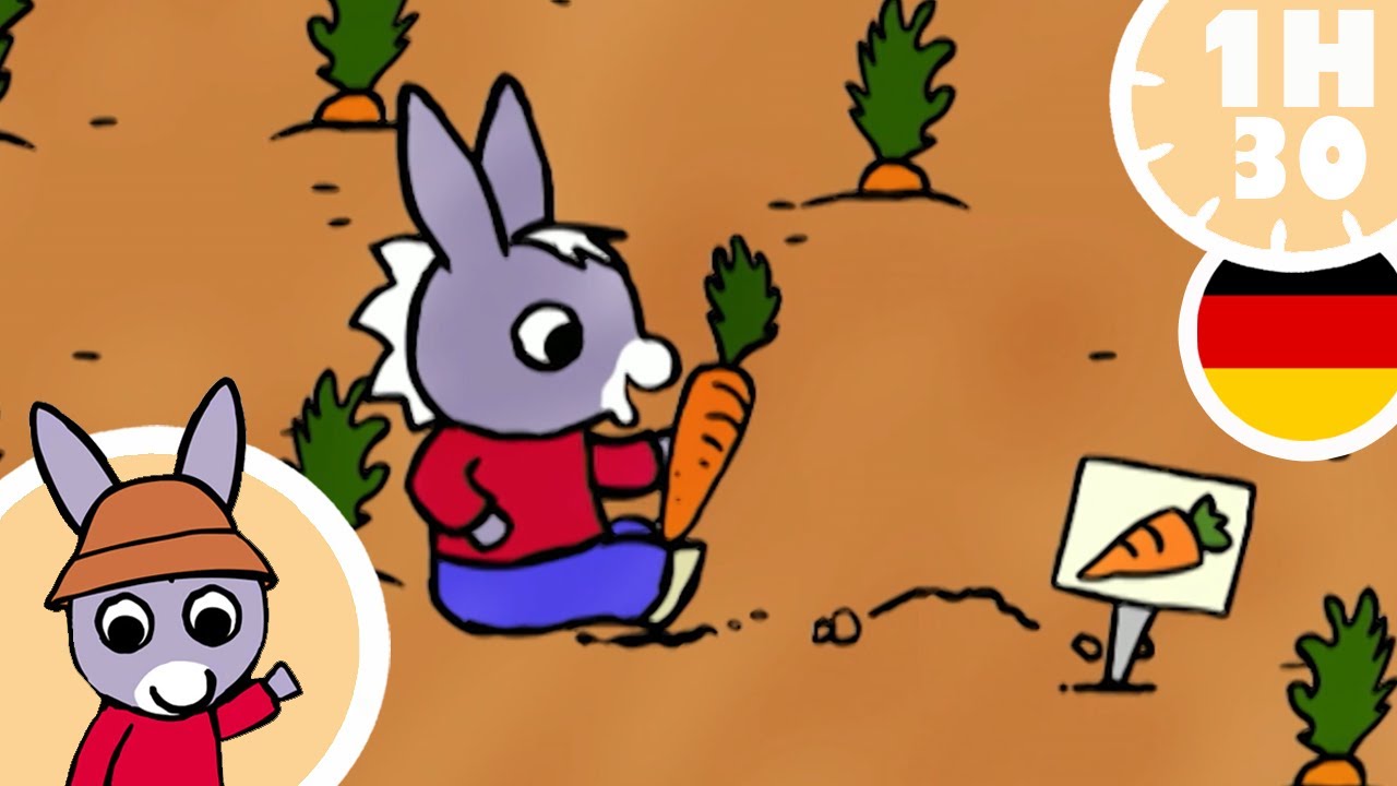 🥕 Trotro pflückt Gemüse aus dem Gemüsegarten! 🥕 - Cartoon für Baby