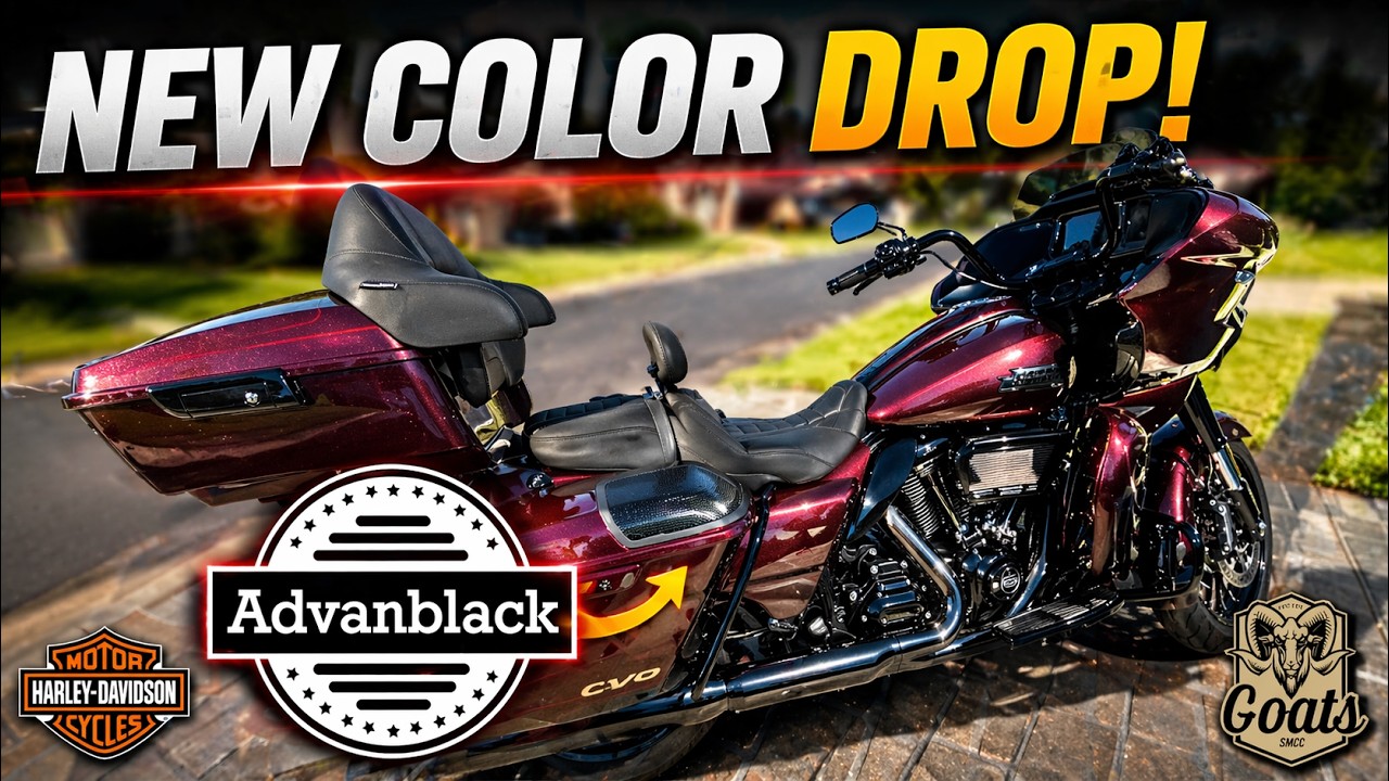 NEW Advanblack Copperhead Tour Pack &ndash; Perfect Harley Color Match???