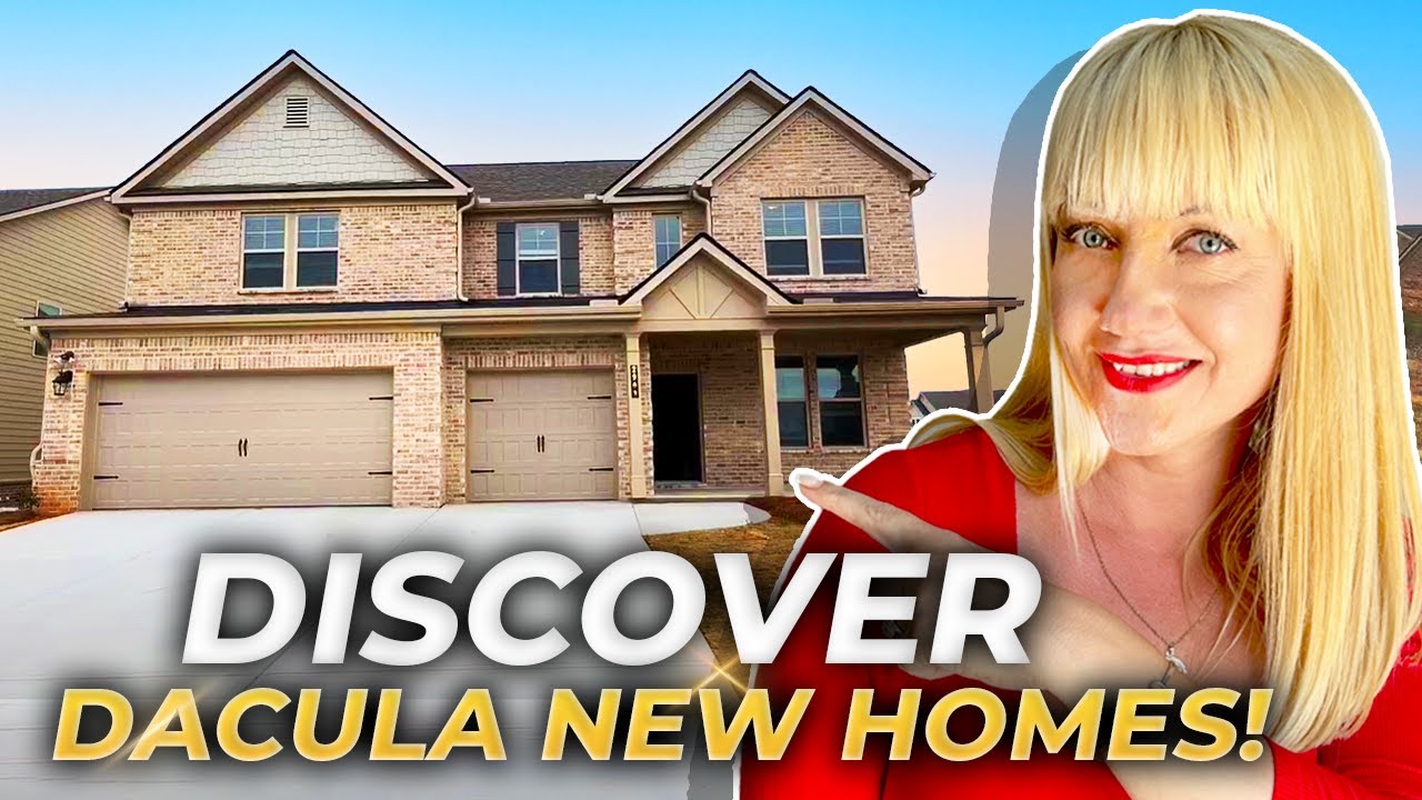 UNVEILING Dacula Georgia: New Construction Homes In Adagio By DRB Homes! | Moving To Dacula Georgia