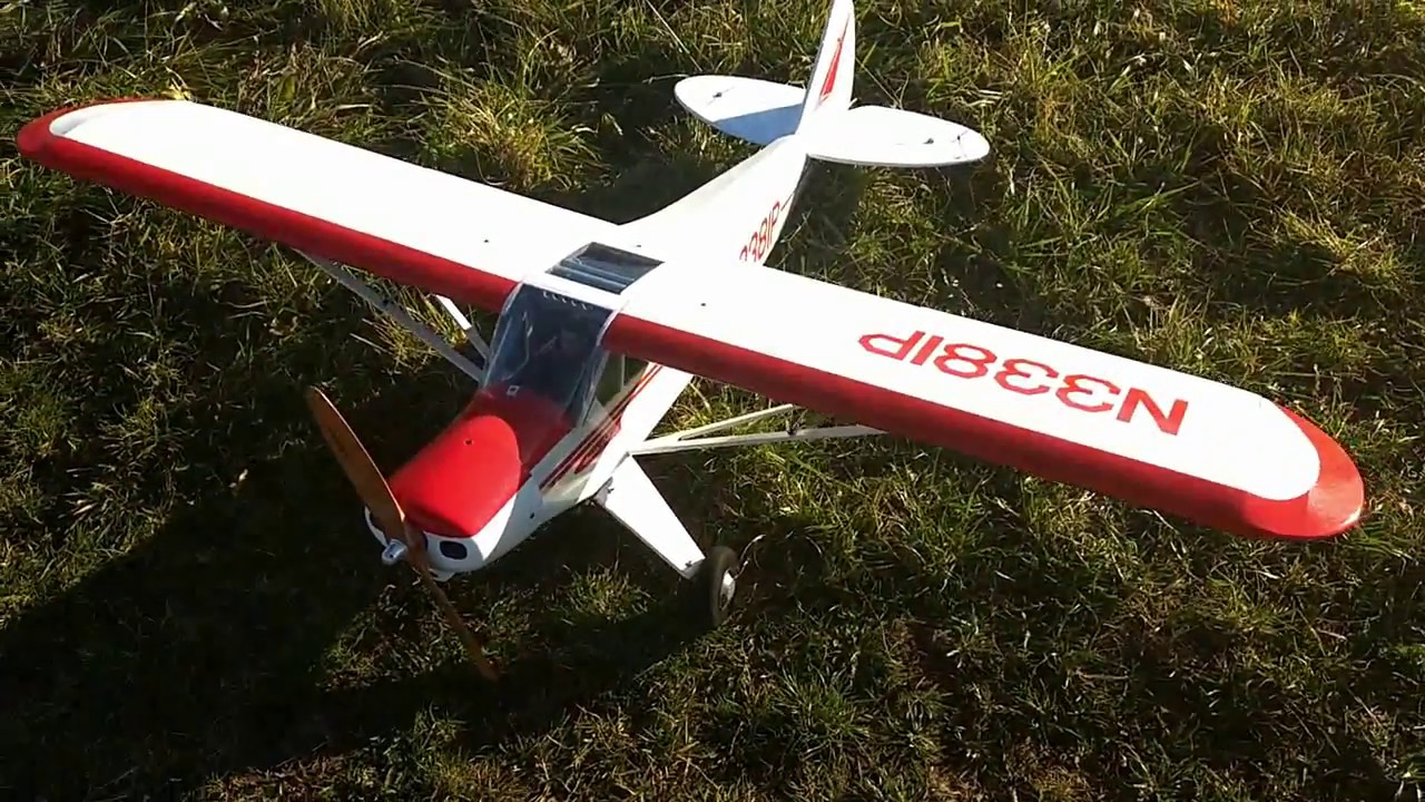 RC F-Schlepp ging fast ins Auge: meine ersten Schleppeinsätze mit einer Pichler Piper PA18 1630 mm