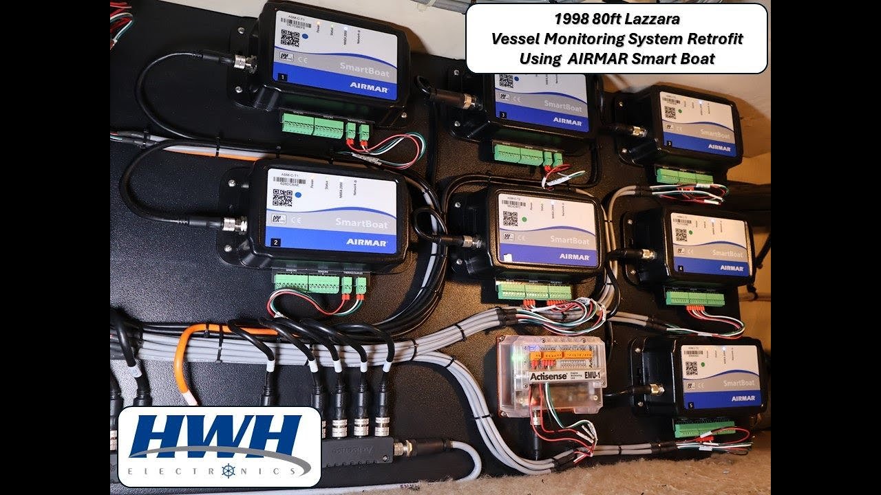 Vessel Monitoring System Retrofit with Airmar Smart Boat