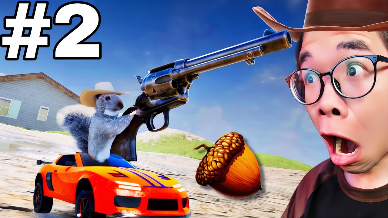 CÒN GÌ ĐÁNG SỢ HƠN MỘT CON SÓC CẦM THEO S.Ú.N.G !!! | Squirrel with a Gun #2
