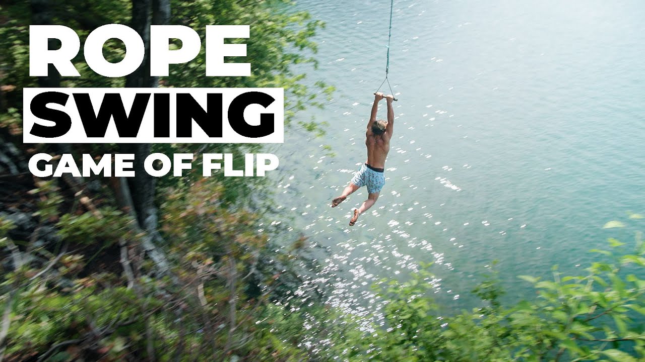 Insane Rope Swing Game at Hintersteinersee - Skill Mode #14