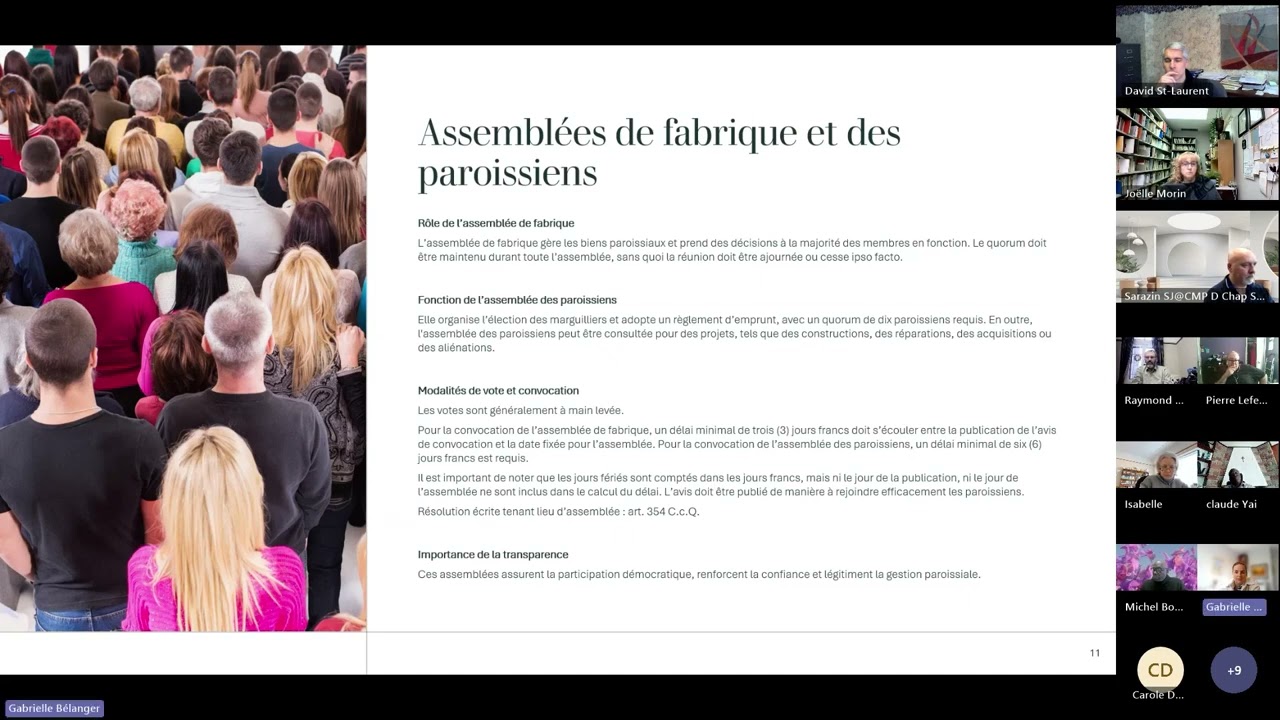Formation Loi sur les fabriques 2026 02 03 Enregistrement