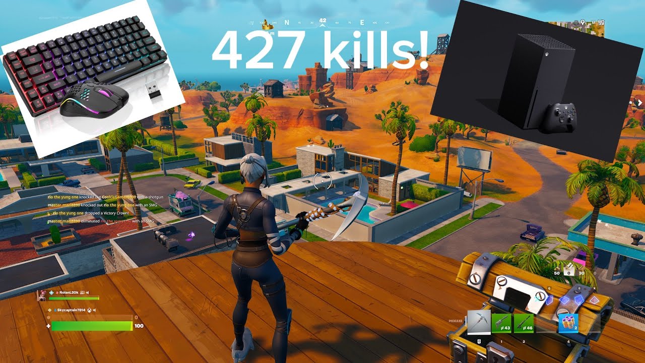 Fortnite high kill game keyboard and mouse 
