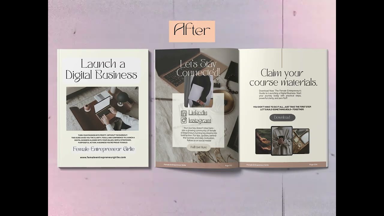 Canva eBook Template| Canva Guidebook Template |Customizable| Website Selling Canva Templates Online