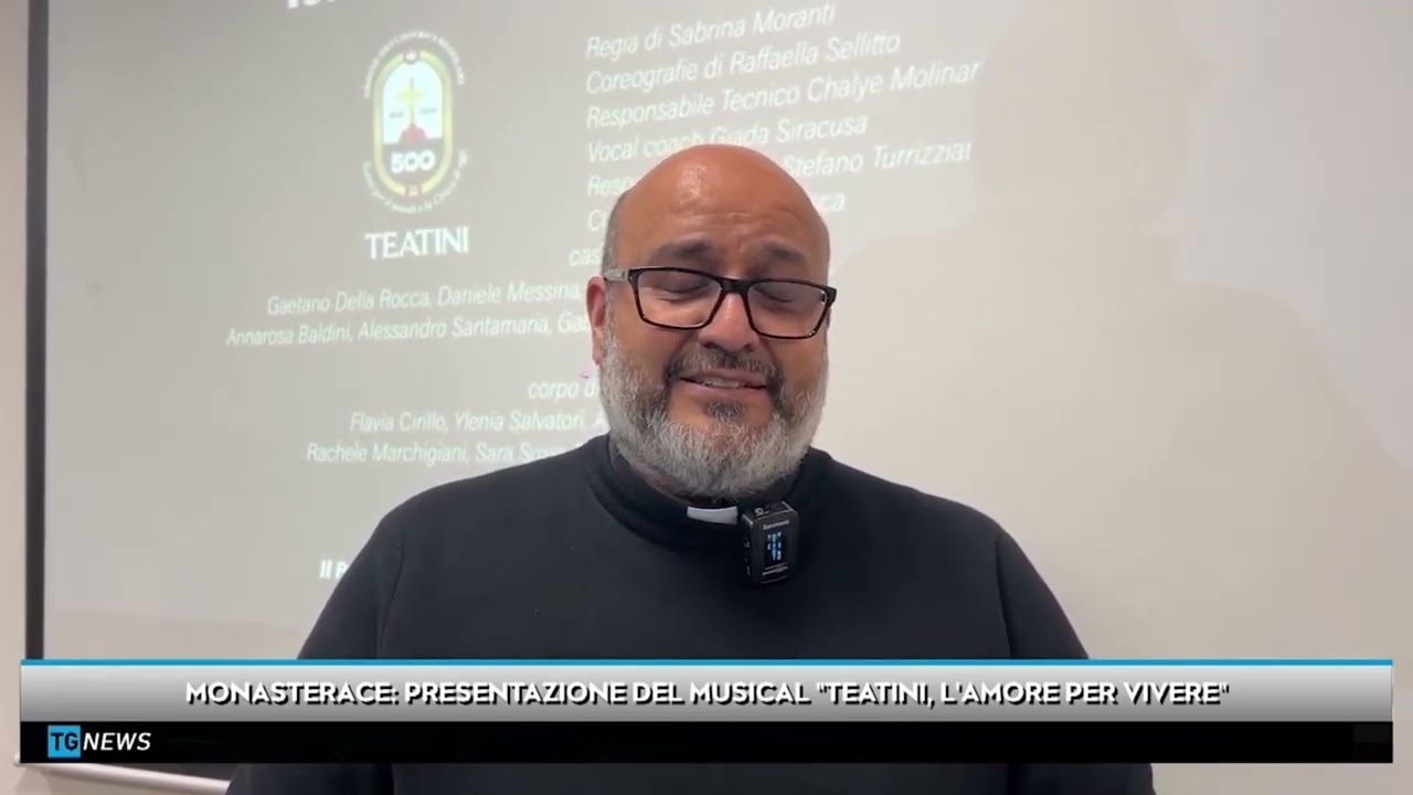 Tg Tele Mia - Monasterace :  presentazione musical  Teatini , gennaio 2026.