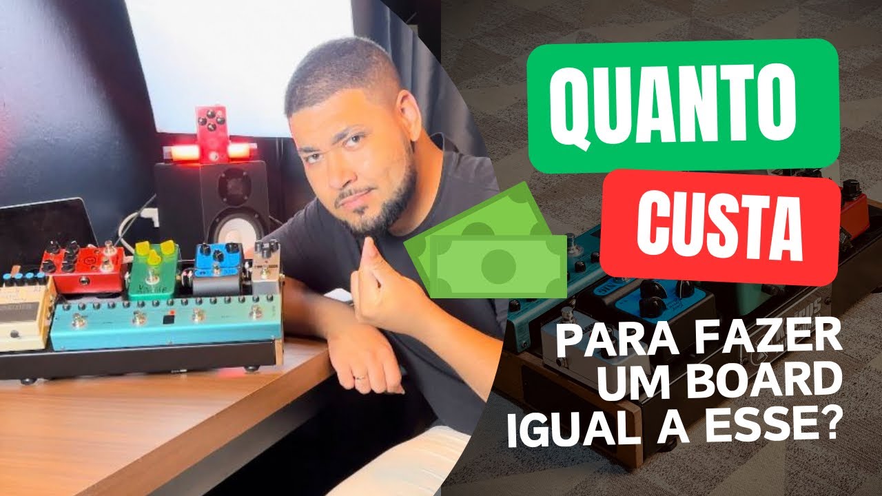 Pra ter esse Pedalboard você vai gastar:…….. // “Dicas de onde comprar e onde procurar!”